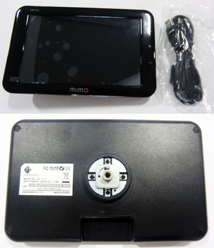 Nanovision UM-710 (7" USB Display) [WITHOUT MOUNTING]